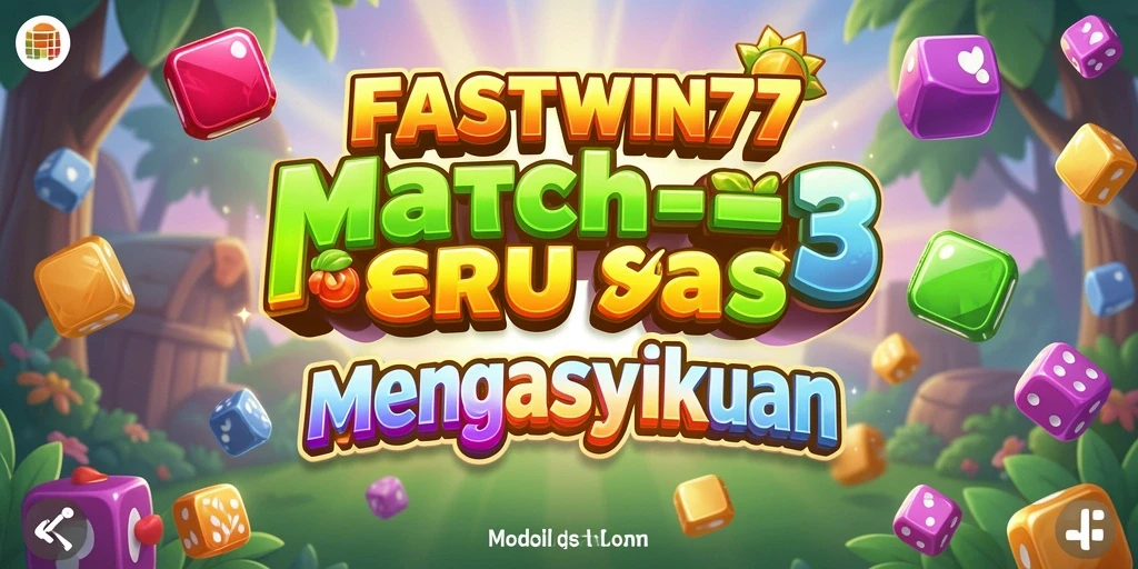 Tampilan menarik dari gameplay FASTWIN77 dalam permainan Match-3.