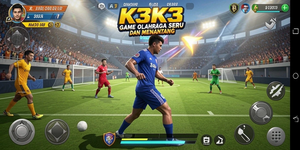 Tampilkan gameplay olahraga yang mendebarkan dan kompetitif.