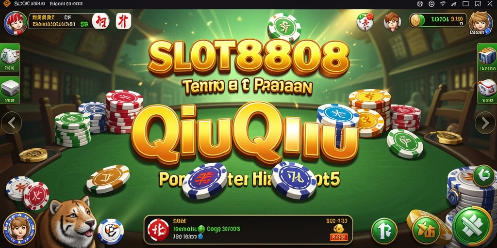 Gameplay menarik dalam permainan QiuQiu SLOT8808.