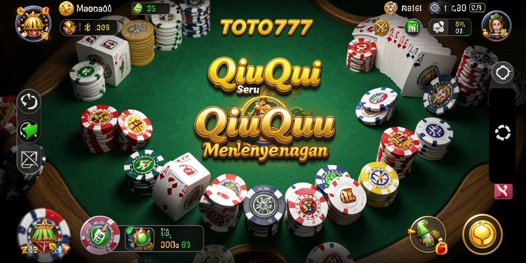Gameplay seru TOTO777 dengan kartu QiuQiu.